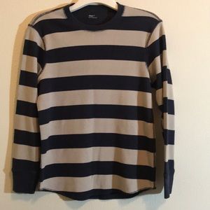 Gap Long Sleeve Thermal Shirt blue …